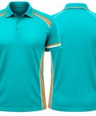 Custom Teal Football Coach Polo Shirt | Wholesale Sideline Teamwear Apparel
