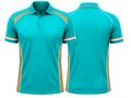 Custom Teal Football Coach Polo Shirt | Wholesale Sideline Teamwear Apparel