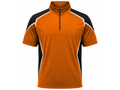 Custom Orange Black Football Coach Quarter-Zip | Wholesale Sideline Teamwear