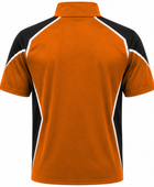 Custom Orange Black Football Coach Quarter-Zip | Wholesale Sideline Teamwear