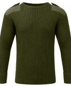 Combat Jumper – Low MOQ B2B Crew Neck Uniform Sweater in Green