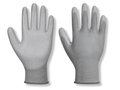 PU Palm Glove for Security B2B Low MOQ Palm-Coated Gloves Grey Workwear