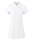 B2B Women’s Beauty and Spa Tunic White Low MOQ Manufacturer