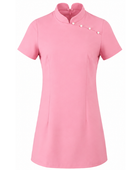 B2B Women’s Beauty and Spa Tunic Pink Low MOQ Manufacturer