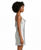 Wholesale Pearl White Satin Babydoll Sleep Dress, Custom Sleeveless Nightgown Manufacturer for Private Label Brands