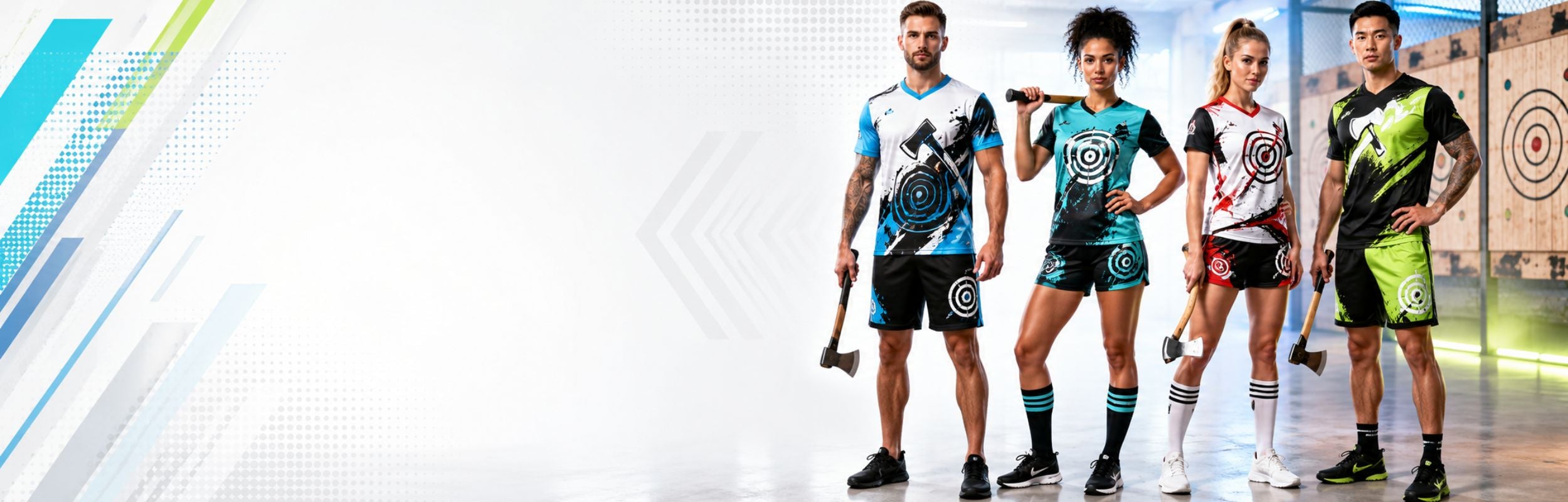 Custom Axe Throwing Team Apparel