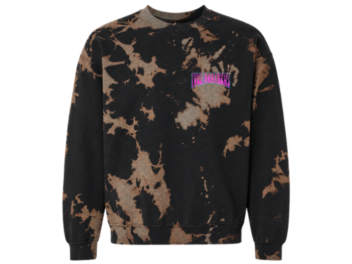 B2B Crewneck Sweatshirt Acid Wash DTG Low MOQ Winter Manufacturer
