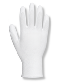 Palm Glove for Security B2B Low MOQ Palm-Coated Gloves White Workwear