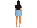 Custom Women’s Light Blue Denim Mini Skirt for Private Labels