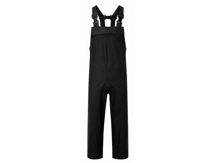 B2B Bib and Brace Agriculture Black Low MOQ Custom Workwear