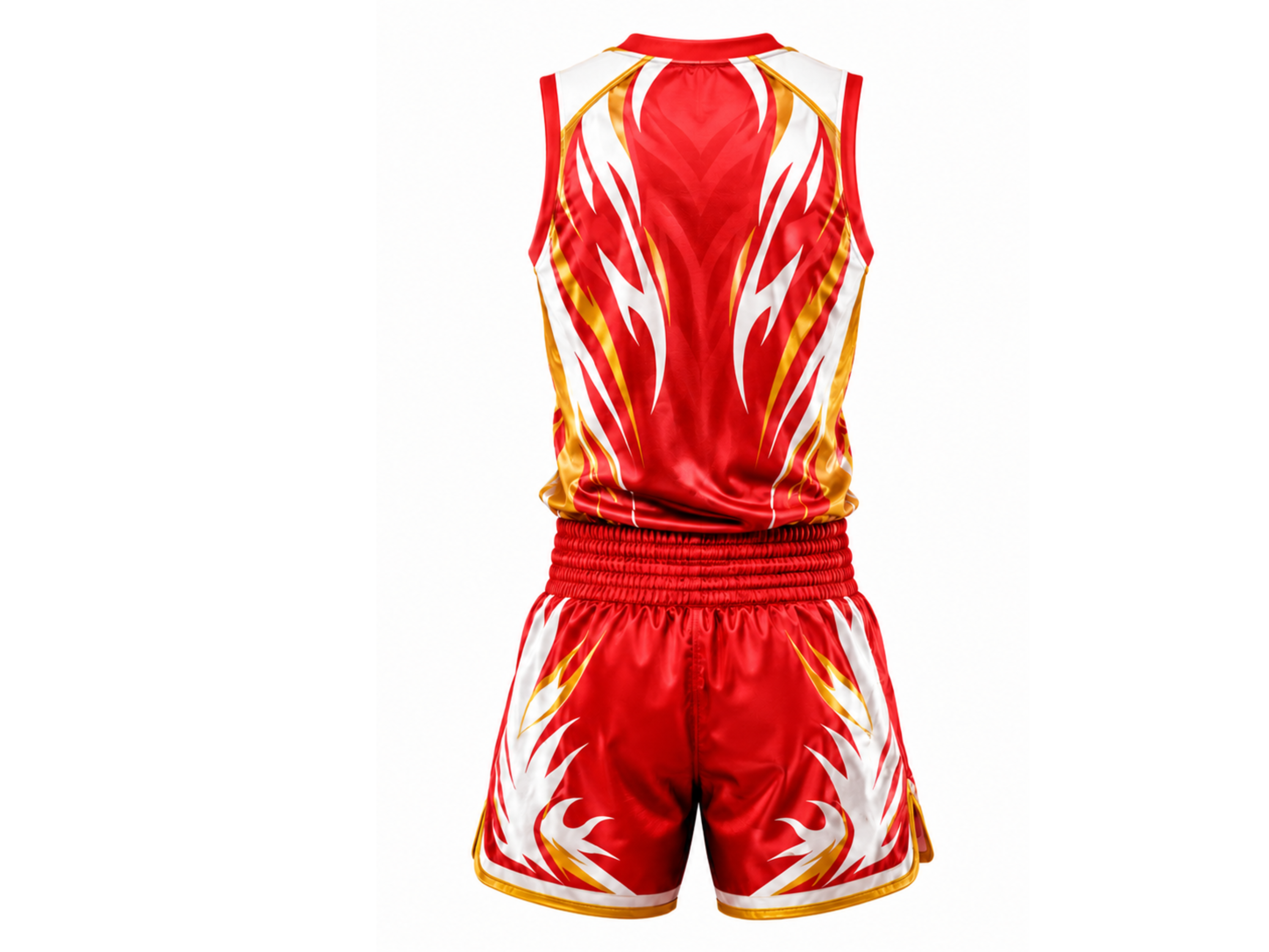 Custom Red & Yellow Combat Uniform – Team Set Bulk Orders, Low MOQ, Personalized Name & Number