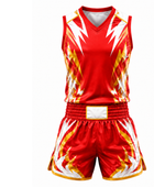 Custom Red & Yellow Combat Uniform – Team Set Bulk Orders, Low MOQ, Personalized Name & Number