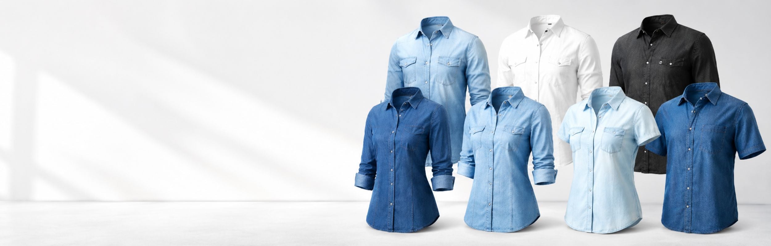 Custom Denim shirts