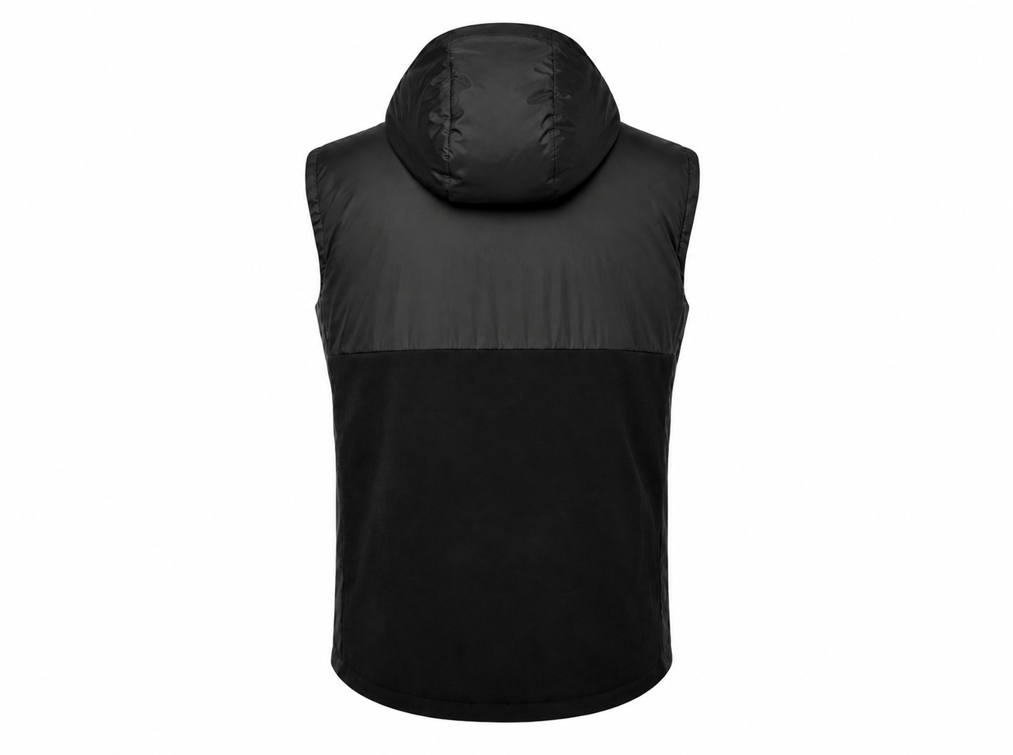 Workwear Insulated Hybrid Gilet – Black and Dark Grey | B2B Low MOQ Manufacturer