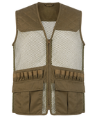 Hunting and Shooting Vest – Olive Green and Beige | B2B Low MOQ