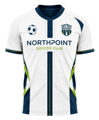 Custom Reversible Soccer Jersey | Wholesale White Navy Team Vest for Bulk Orders