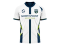 Custom Reversible Soccer Jersey | Wholesale White Navy Team Vest for Bulk Orders