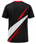Black & Red Squash Jersey – Wholesale Bulk Team Jersey, Low MOQ, Performance Sportswear